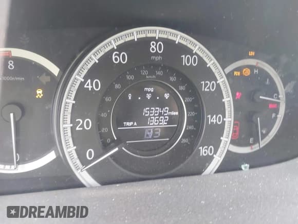 ✅ 2015 Honda Accord EX-L • VIN: 1HGCR2F83FA159370 • Lot: 39144513. Listed on IAAI with 153,349 mi. Free auction sales archive from the USA and detailed vehicle history report at DreamBid. Image 15.