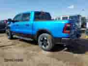 2021 Ram 1500 Rebel with VIN 1C6SRFLT9MN831925, listed as a Copart auction lot 83924035 with 85,885 mi miles and Salvage title. Bid and sale history available at DreamBid. Image 2.