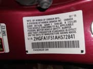 ✅ 2010 Honda Civic LX • VIN: 2HGFA1F51AH572841 • Lot: 43644271. Wystawiony na IAAI z przebiegiem 108 526 mil. Bezpłatny archiwum sprzedaży aukcyjnych z USA i szczegółowy raport historii pojazdu na DreamBid. Zdjęcie 9.