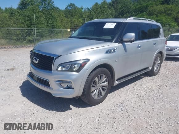 ✅ 2015 Infiniti QX80 • VIN: JN8AZ2NF4F9571941 • Lot: 42335257. Wystawiony na IAAI z przebiegiem 168 787 mil. Bezpłatny archiwum sprzedaży aukcyjnych z USA i szczegółowy raport historii pojazdu na DreamBid. Zdjęcie 2.