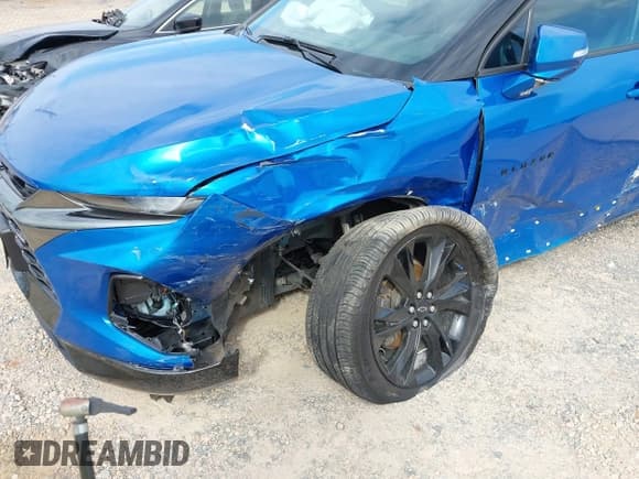 ✅ 2020 Chevrolet Blazer RS • VIN: 3GNKBKRS0LS591471 • Lot: 41453584. Listed on IAAI with 55,271 mi. Free auction sales archive from the USA and detailed vehicle history report at DreamBid. Image 6.