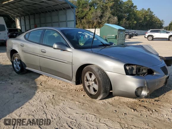 ✅ 2007 Pontiac Grand Prix • VIN: 2G2WP552671191004 • Lot: 80449255. Listed on Copart with 198,825 mi. Free auction sales archive from the USA and detailed vehicle history report at DreamBid. Image 4.