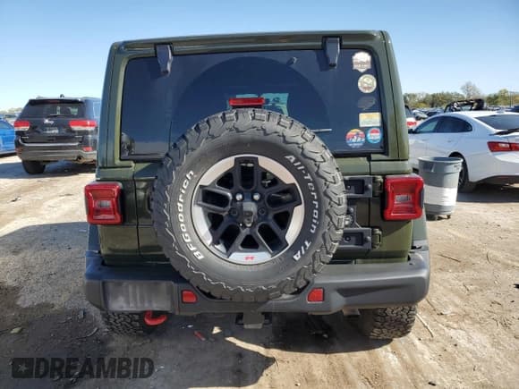 ✅ 2022 Jeep Wrangler Unlimited Rubicon • VIN: 1C4HJXFN9NW186122 • Lot: 79685634. Listed on Copart with 81,332 mi. Free auction sales archive from the USA and detailed vehicle history report at DreamBid. Image 6.