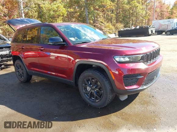 ✅ 2024 Jeep Grand Cherokee Altitude X • VIN: 1C4RJHAG8RC262147 • Lot: 43489160. Wystawiony na IAAI z przebiegiem 6 733 mil. Bezpłatny archiwum sprzedaży aukcyjnych z USA i szczegółowy raport historii pojazdu na DreamBid. Zdjęcie 1.