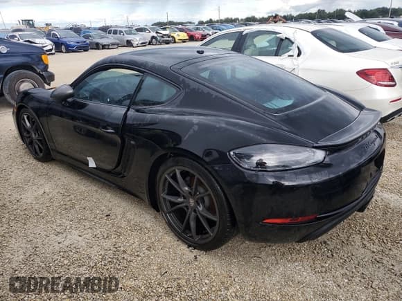 ✅ 2022 Porsche 718 Cayman • VIN: WP0AA2A80NS255177 • Lot: 74251364. Listed on Copart with Not provided. Free auction sales archive from the USA and detailed vehicle history report at DreamBid. Image 2.
