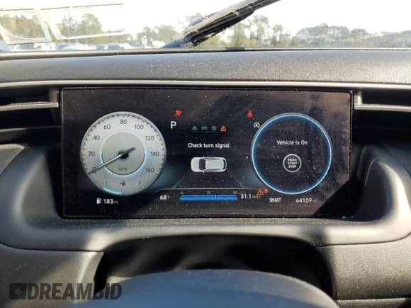 2022 Hyundai Tucson SEL с VIN 5NMJCCAE4NH119765, выставлен на аукционе Copart как лот 85766145 с пробегом 64 109 миль миль и Списание • Salvage title. История ставок и продаж доступна на DreamBid. Изображение 9.