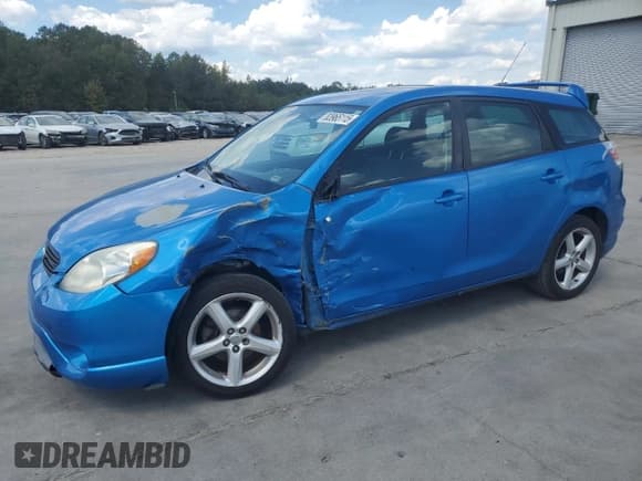 ✅ 2007 Toyota Matrix XR • VIN: 2T1KR30E87C648875 • Lot: 83965115. Listed on Copart with 185,507 mi. Free auction sales archive from the USA and detailed vehicle history report at DreamBid. Image 1.