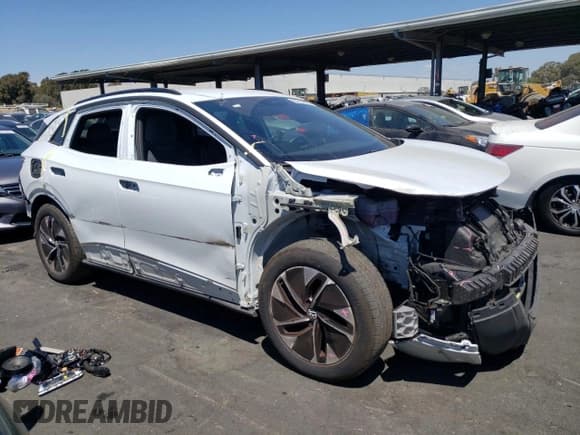 ✅ 2022 Volkswagen ID.4 Pro • VIN: WVGRMPE29NP043986 • Lot: 63934603. Listed on Copart with 134 mi. Free auction sales archive from the USA and detailed vehicle history report at DreamBid. Image 4.