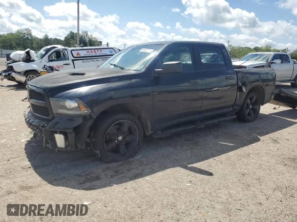 2013 Ram 1500 Express z VIN 1C6RR6KT0DS717054, wystawiony jako Copart lot #65402715 z przebiegiem 181 491 mil mil oraz Szkoda całkowita • Salvage title. Historia ofert i sprzedaży dostępna na DreamBid. Obrazek 1.