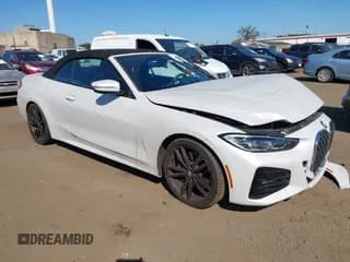 ✅ 2022 BMW 4 Series 430i • VIN: WBA23AT09NCJ00084 • Lot: 43363404. Wystawiony na IAAI z przebiegiem 27 061 mil. Bezpłatny archiwum sprzedaży aukcyjnych z USA i szczegółowy raport historii pojazdu na DreamBid. Zdjęcie 1.