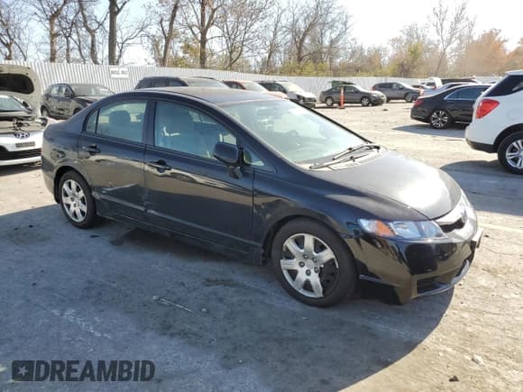 ✅ 2009 Honda Civic LX • VIN: 1HGFA16569L004342 • Lot: 92105265. Listed on Copart with 150,282 mi. Free auction sales archive from the USA and detailed vehicle history report at DreamBid. Image 4.