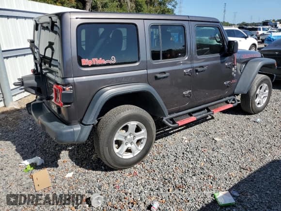 ✅ 2018 Jeep Wrangler Unlimited Rubicon • VIN: 1C4HJXFN8JW210839 • Lot: 82680975. Listed on Copart with 78,252 mi. Free auction sales archive from the USA and detailed vehicle history report at DreamBid. Image 3.