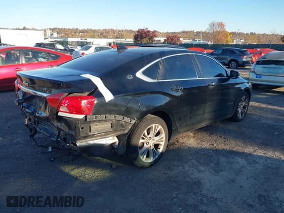 ✅ 2015 Chevrolet Impala LT • VIN: 2G1125S30F9127650 • Lot: 43607481. Listed on IAAI with 129,038 mi. Free auction sales archive from the USA and detailed vehicle history report at DreamBid. Image 4.