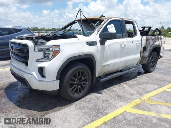 ✅ 2022 GMC Sierra 1500 Elevation • VIN: 1GTR8CEK3NZ146360 • Lot: 42725489. Listed on IAAI with Not provided. Free auction sales archive from the USA and detailed vehicle history report at DreamBid. Image 2.