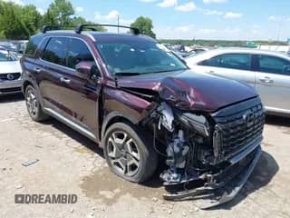 ✅ 2024 Hyundai Palisade SEL • VIN: KM8R44GEXRU748793 • Lot: 42845688. Listed on IAAI with 29,702 mi. Free auction sales archive from the USA and detailed vehicle history report at DreamBid. Image 1.