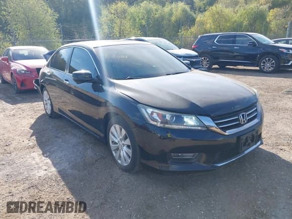 ✅ 2013 Honda Accord EX • VIN: 1HGCR2F78DA137403 • Lot: 43351563. Listed on IAAI with 183,952 mi. Free auction sales archive from the USA and detailed vehicle history report at DreamBid. Image 1.