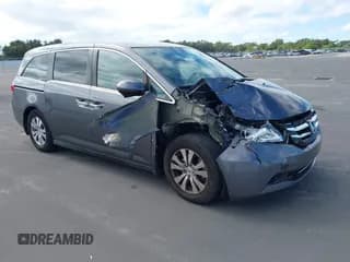 ✅ 2016 Honda Odyssey SE • VIN: 5FNRL5H35GB079929 • Lot: 43596889. Wystawiony na IAAI z przebiegiem 142 468 mil. Bezpłatny archiwum sprzedaży aukcyjnych z USA i szczegółowy raport historii pojazdu na DreamBid. Zdjęcie 1.