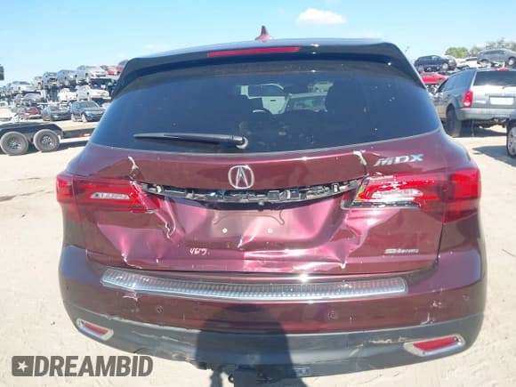 ✅ 2014 Acura MDX Technology • VIN: 5FRYD4H45EB031788 • Lot: 43729226. Listed on IAAI with 137,169 mi. Free auction sales archive from the USA and detailed vehicle history report at DreamBid. Image 16.