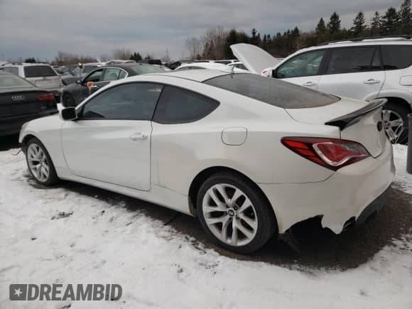 2013 Hyundai Genesis Coupe R-Spec с VIN KMHHT6KD2DU106165, выставлен на аукционе Copart как лот 87805935 с пробегом 135 401 миль миль и Чистый • Clean title. История ставок и продаж доступна на DreamBid. Изображение 2.