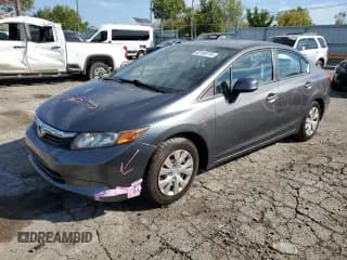 ✅ 2012 Honda Civic LX • VIN: 2HGFB2F57CH528123 • Лот: 82188715. Опубликован ранее на Copart с пробегом 201 650 миль. Бесплатный доступ к архиву аукционных продаж из США и подробный отчёт об истории автомобиля на DreamBid. Изображение 1.