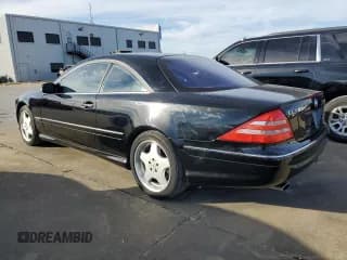 ✅ 2002 Mercedes-Benz CL 500/600 • VIN: WDBPJ78J22A022188 • Lot: 87756215. Listed on Copart with 43,611 mi. Free auction sales archive from the USA and detailed vehicle history report at DreamBid. Image 2.