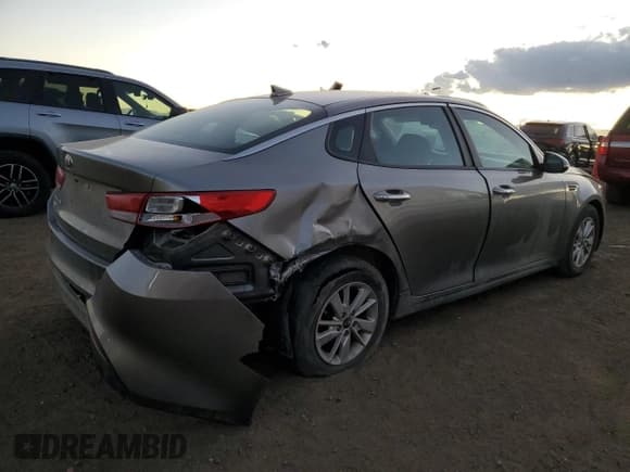 ✅ 2017 Kia Optima LX • VIN: 5XXGT4L3XHG155765 • Lot: 82507195. Listed on Copart with 113,700 mi. Free auction sales archive from the USA and detailed vehicle history report at DreamBid. Image 3.