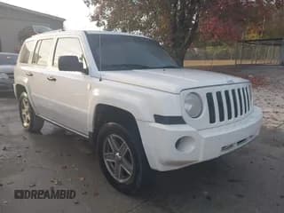 ✅ 2007 Jeep Patriot Sport • VIN: 1J8FF28W27D395873 • Lot: 43731651. Listed on IAAI with 187,939 mi. Free auction sales archive from the USA and detailed vehicle history report at DreamBid. Image 1.