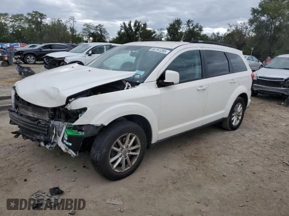 ✅ 2014 Dodge Journey SXT • VIN: 3C4PDDBG5ET225013 • Lot: 85761285. Listed on Copart with 165,499 mi. Free auction sales archive from the USA and detailed vehicle history report at DreamBid. Image 1.