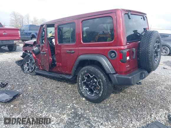 ✅ 2021 Jeep Wrangler Unlimited Willys • VIN: 1C4HJXDN8MW714976 • Lot: 42080856. Wystawiony na IAAI z przebiegiem 74 613 mil. Bezpłatny archiwum sprzedaży aukcyjnych z USA i szczegółowy raport historii pojazdu na DreamBid. Zdjęcie 3.