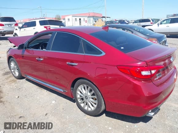 ✅ 2015 Hyundai Sonata Limited • VIN: 5NPE34AF0FH238613 • Лот: 42027848. Опубликован ранее на IAAI с пробегом 58 390 миль. Бесплатный доступ к архиву аукционных продаж из США и подробный отчёт об истории автомобиля на DreamBid. Изображение 3.