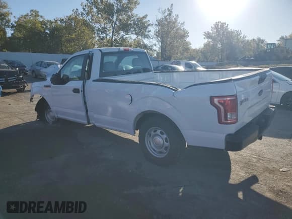 ✅ 2017 Ford F-150 XL • VIN: 1FTMF1C85HKE15533 • Lot: 87001125. Listed on Copart with 150,532 mi. Free auction sales archive from the USA and detailed vehicle history report at DreamBid. Image 2.