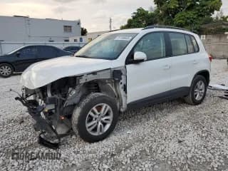 ✅ 2017 Volkswagen Tiguan S • VIN: WVGAV7AX4HK028499 • Lot: 91109645. Listed on Copart with 70,636 mi. Free auction sales archive from the USA and detailed vehicle history report at DreamBid. Image 1.