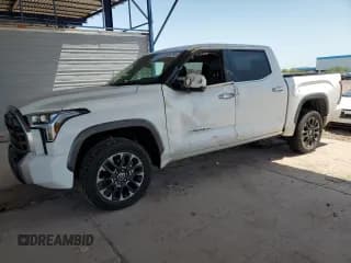 ✅ 2023 Toyota Tundra Limited • VIN: 5TFJA5DB7PX113536 • Lot: 68595795. Listed on Copart with 33,378 mi. Free auction sales archive from the USA and detailed vehicle history report at DreamBid. Image 1.