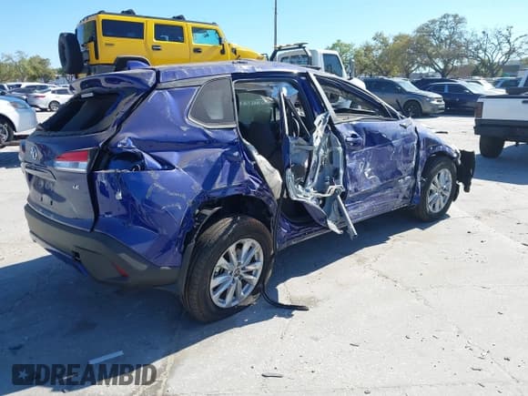 ✅ 2023 Toyota Corolla Cross LE • VIN: 7MUBAAAGXPV068892 • Lot: 41734428. Listed on IAAI with 12,790 mi. Free auction sales archive from the USA and detailed vehicle history report at DreamBid. Image 4.