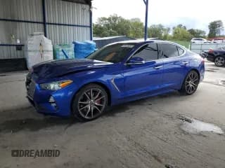 ✅ 2020 Genesis G70 3.3T • VIN: KMTG54LE0LU056291 • Lot: 84028085. Wystawiony na Copart z przebiegiem 78 973 mil. Bezpłatny archiwum sprzedaży aukcyjnych z USA i szczegółowy raport historii pojazdu na DreamBid. Zdjęcie 1.