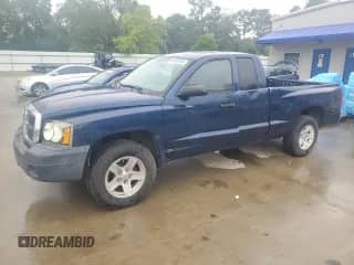 2005 Dodge Dakota ST with VIN 1D7HE22K35S329582, listed as a Copart auction lot 65600065 with Not provided miles and Salvage title. Bid and sale history available at DreamBid. Image 1.