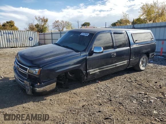 ✅ 2007 Chevrolet Silverado 1500 LT1 • VIN: 1GCEC19Z67Z146350 • Лот: 91479345. Опубликован ранее на Copart с пробегом 96 428 миль. Бесплатный доступ к архиву аукционных продаж из США и подробный отчёт об истории автомобиля на DreamBid. Изображение 1.