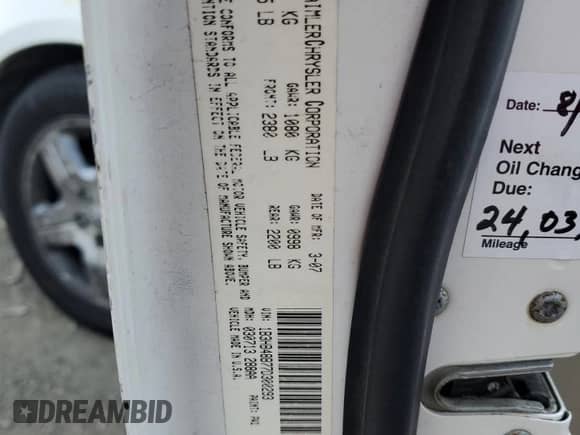 2007 Dodge Caliber SXT с VIN 1B3HB48B77D300293, выставлен на аукционе Copart как лот 79722304 с пробегом 200 113 миль миль и Списание • Salvage title. История ставок и продаж доступна на DreamBid. Изображение 12.