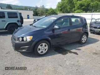2015 Chevrolet Sonic LS with VIN 1G1JA6SG7F4152348, listed as a Copart auction lot 66415615 with 112,318 mi miles and Clean title. Bid and sale history available at DreamBid. Image 1.