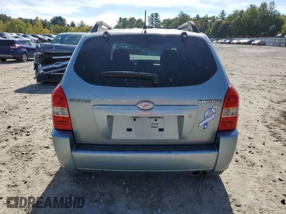 2007 Hyundai Tucson GLS z VIN KM8JM12B07U632606, wystawiony jako Copart lot #71704864 z przebiegiem 136 655 mil mil oraz Czysty tytuł • Clean title. Historia ofert i sprzedaży dostępna na DreamBid. Obrazek 6.