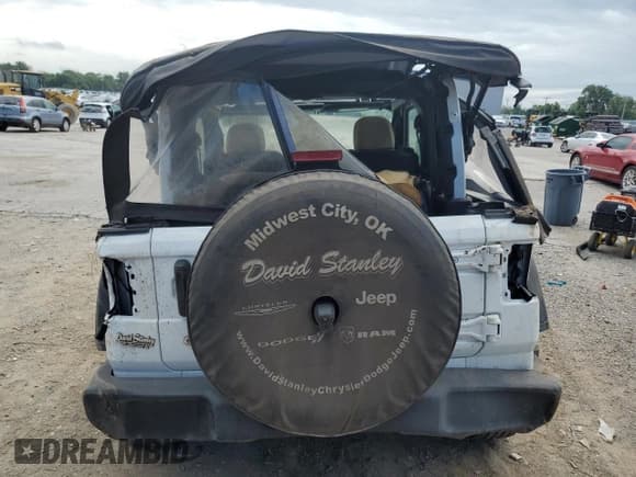 ✅ 2018 Jeep Wrangler Sport • VIN: 1C4GJXAG0JW159244 • Lot: 59390675. Listed on Copart with Not provided. Free auction sales archive from the USA and detailed vehicle history report at DreamBid. Image 6.