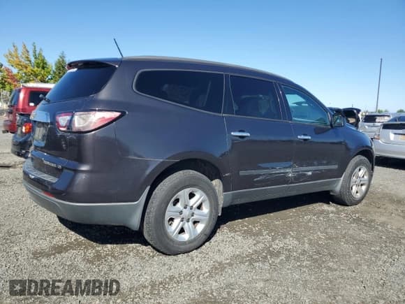 ✅ 2013 Chevrolet Traverse LS • VIN: 1GNKVFED5DJ203756 • Lot: 80393975. Listed on Copart with 168,873 mi. Free auction sales archive from the USA and detailed vehicle history report at DreamBid. Image 3.