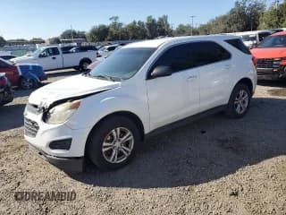 ✅ 2016 Chevrolet Equinox LS • VIN: 2GNALBEKXG1155775 • Лот: 87480925. Опубликован ранее на Copart с пробегом 84 484 миль. Бесплатный доступ к архиву аукционных продаж из США и подробный отчёт об истории автомобиля на DreamBid. Изображение 1.