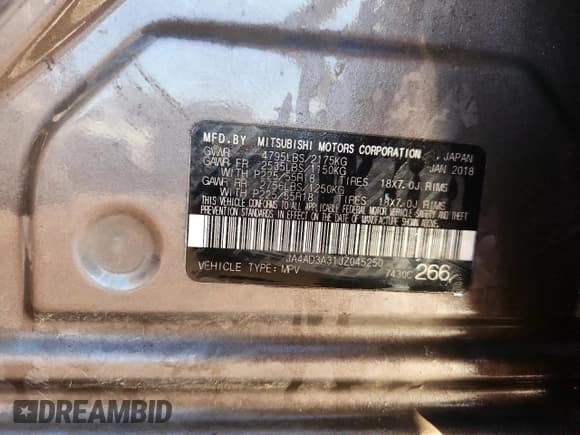 ✅ 2018 Mitsubishi Outlander SE • VIN: JA4AD3A31JZ045250 • Lot: 91141845. Wystawiony na Copart z przebiegiem 125 619 mil. Bezpłatny archiwum sprzedaży aukcyjnych z USA i szczegółowy raport historii pojazdu na DreamBid. Zdjęcie 13.