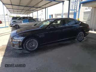 ✅ 2023 Genesis G80 • VIN: KMTGE4S19PU006283 • Lot: 65014515. Wystawiony na Copart z przebiegiem 22 900 mil. Bezpłatny archiwum sprzedaży aukcyjnych z USA i szczegółowy raport historii pojazdu na DreamBid. Zdjęcie 1.