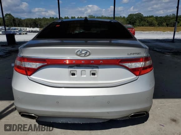 ✅ 2016 Hyundai Azera Limited • VIN: KMHFH4JG0GA519376 • Lot: 81078925. Listed on Copart with Not provided. Free auction sales archive from the USA and detailed vehicle history report at DreamBid. Image 6.