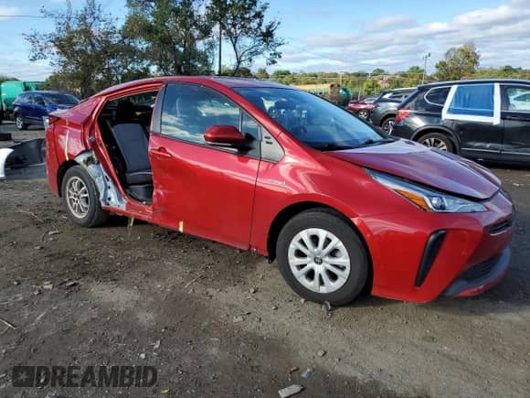 2022 Toyota Prius L Eco с VIN JTDKAMFU9N3164179, выставлен на аукционе Copart как лот 86318645 с пробегом 80 766 миль миль и Списание • Salvage title. История ставок и продаж доступна на DreamBid. Изображение 4.
