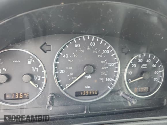 ✅ 2003 Mercedes-Benz M 500 • VIN: 4JGAB75E83A406789 • Lot: 92006665. Listed on Copart with 139,390 mi. Free auction sales archive from the USA and detailed vehicle history report at DreamBid. Image 9.