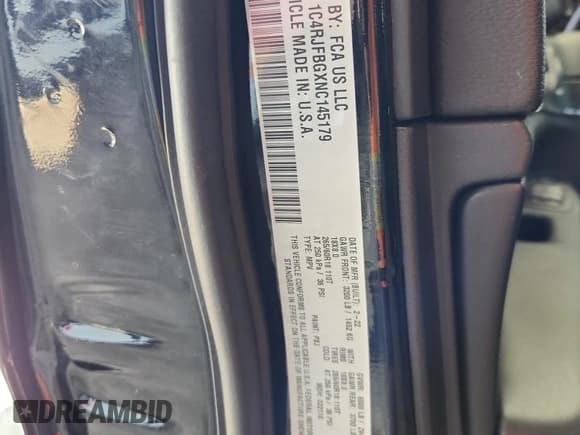 ✅ 2022 Jeep Grand Cherokee Limited • VIN: 1C4RJFBGXNC145179 • Lot: 81419295. Listed on Copart with 62,195 mi. Free auction sales archive from the USA and detailed vehicle history report at DreamBid. Image 13.