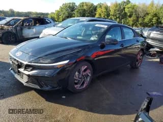 ✅ 2024 Hyundai Elantra Limited • VIN: KMHLP4DGXRU831045 • Лот: 83862565. Опубликован ранее на Copart с пробегом 8 744 миль. Бесплатный доступ к архиву аукционных продаж из США и подробный отчёт об истории автомобиля на DreamBid. Изображение 1.